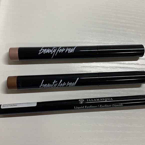 New, beauty for real shadow stx eyeshadow and Illamasqua black liquid eyeliner - Picture 3 of 3